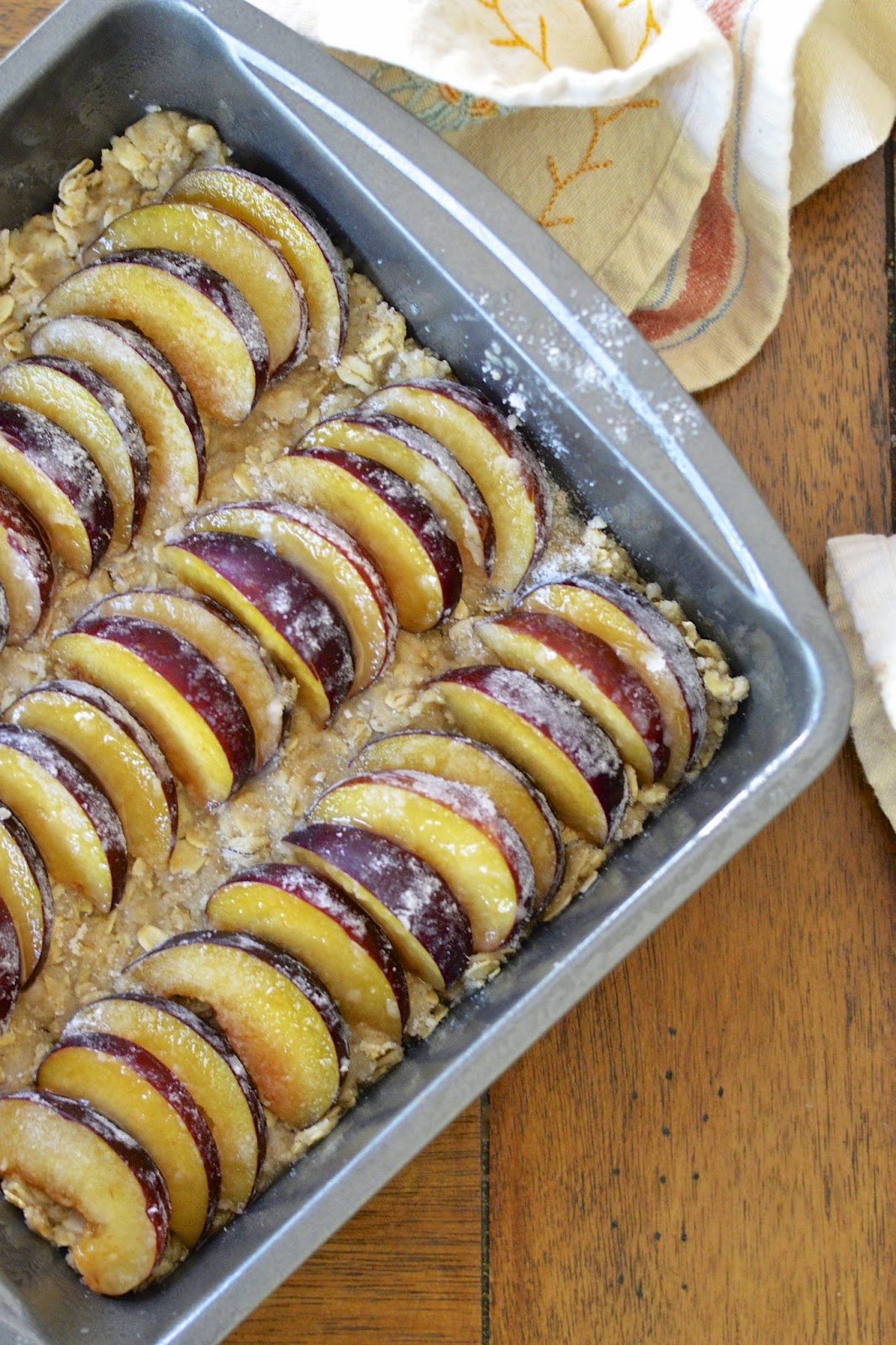 Gluten Free Oatmeal Plum Bars Virtually Homemade Gluten Free Oatmeal